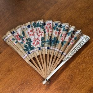 Japanese hand fan vintage